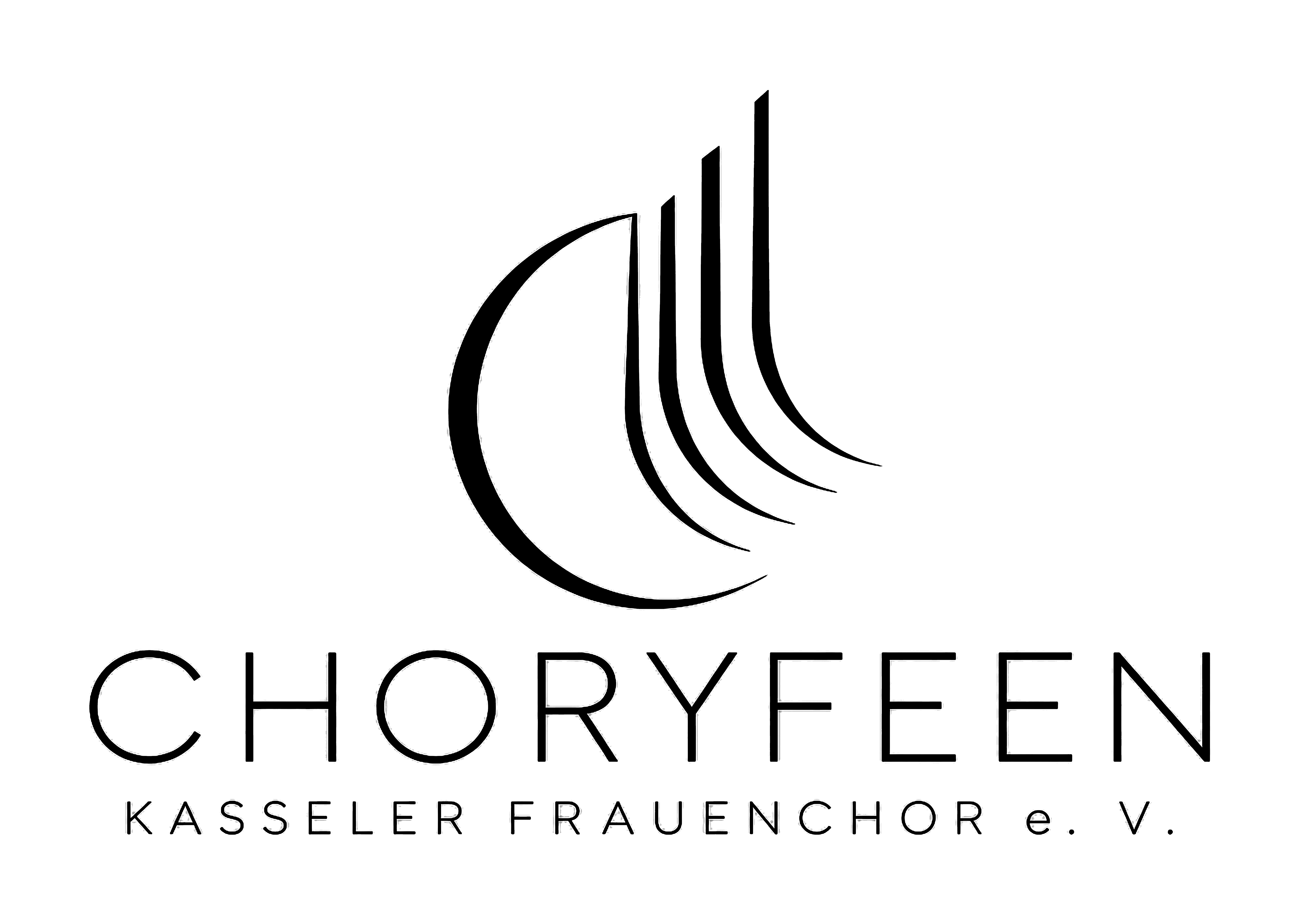 Schwarzes Hauptlogo der Choryfeen